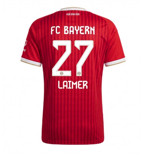 Bayern Munich Konrad Laimer #27 Kotipaita Naisten 2026-27 Lyhythihainen Bayern Munich Konrad Laimer #27 Kotipaita Naisten 2026-27 Lyhythihainen